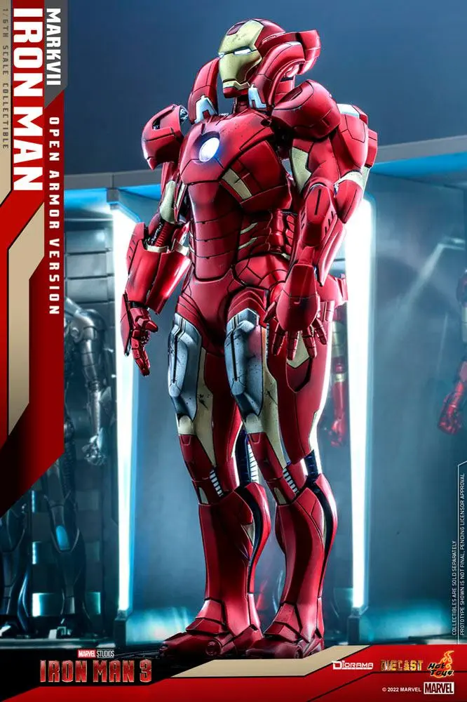 Iron Man 3 Diorama 1/6 Iron Man Mark VII (Open Armor Version) 32 cm zdjęcie produktu