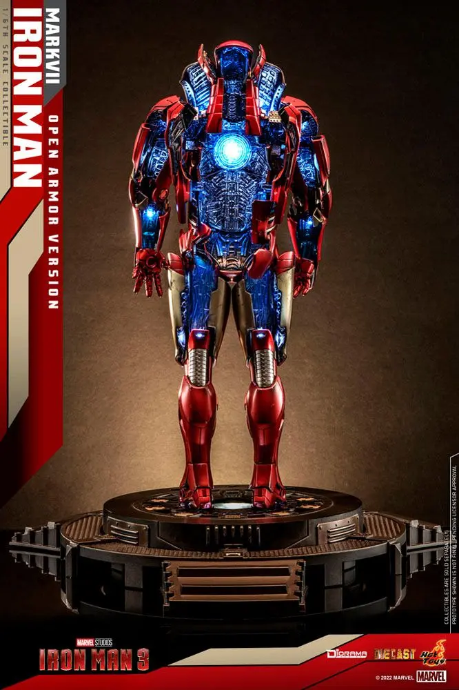 Iron Man 3 Diorama 1/6 Iron Man Mark VII (Open Armor Version) 32 cm zdjęcie produktu