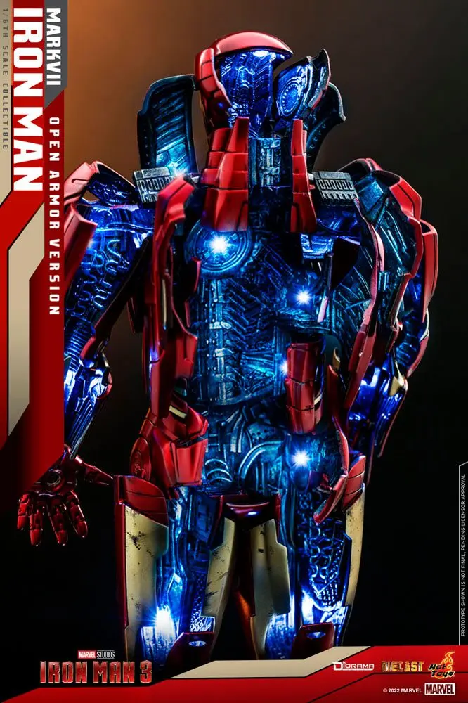 Iron Man 3 Diorama 1/6 Iron Man Mark VII (Open Armor Version) 32 cm zdjęcie produktu