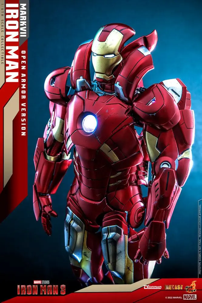 Iron Man 3 Diorama 1/6 Iron Man Mark VII (Open Armor Version) 32 cm zdjęcie produktu