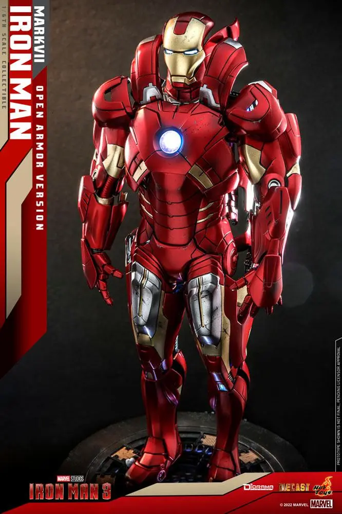 Iron Man 3 Diorama 1/6 Iron Man Mark VII (Open Armor Version) 32 cm zdjęcie produktu