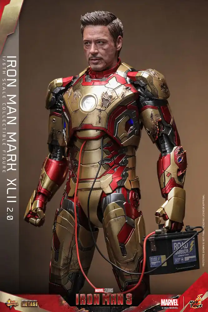 Iron Man 3 Movie Masterpiece Diecast Figurka Akcji 1/6 Iron Man Mark XLII (2.0) 32 cm zdjęcie produktu