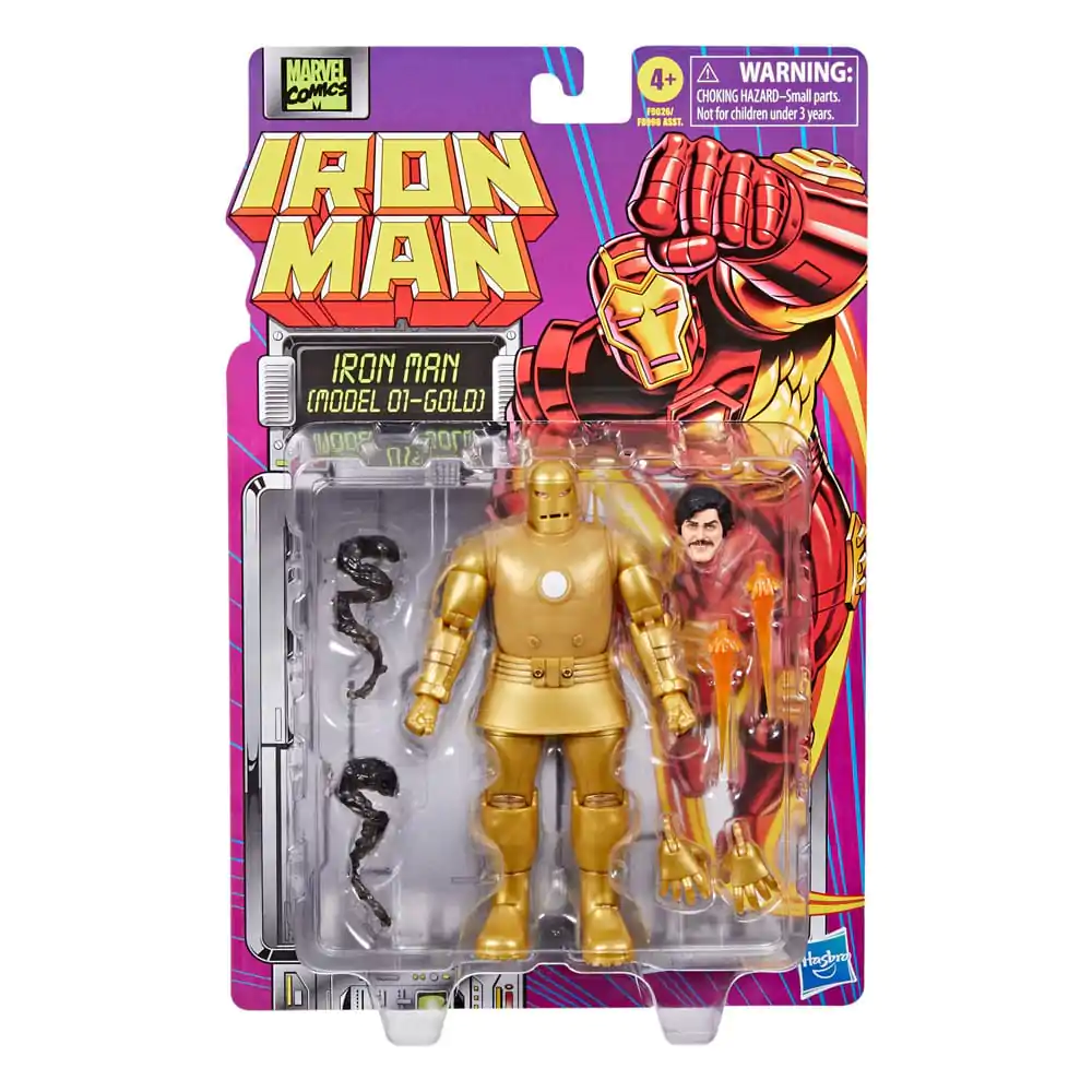 Iron Man Marvel Legends Figurka Akcji Iron Man (Model 01-Gold) 15 cm zdjęcie produktu