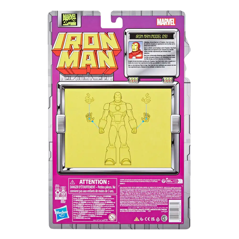 Iron Man Marvel Legends Figurka Akcji Iron Man (Model 09) 15 cm zdjęcie produktu