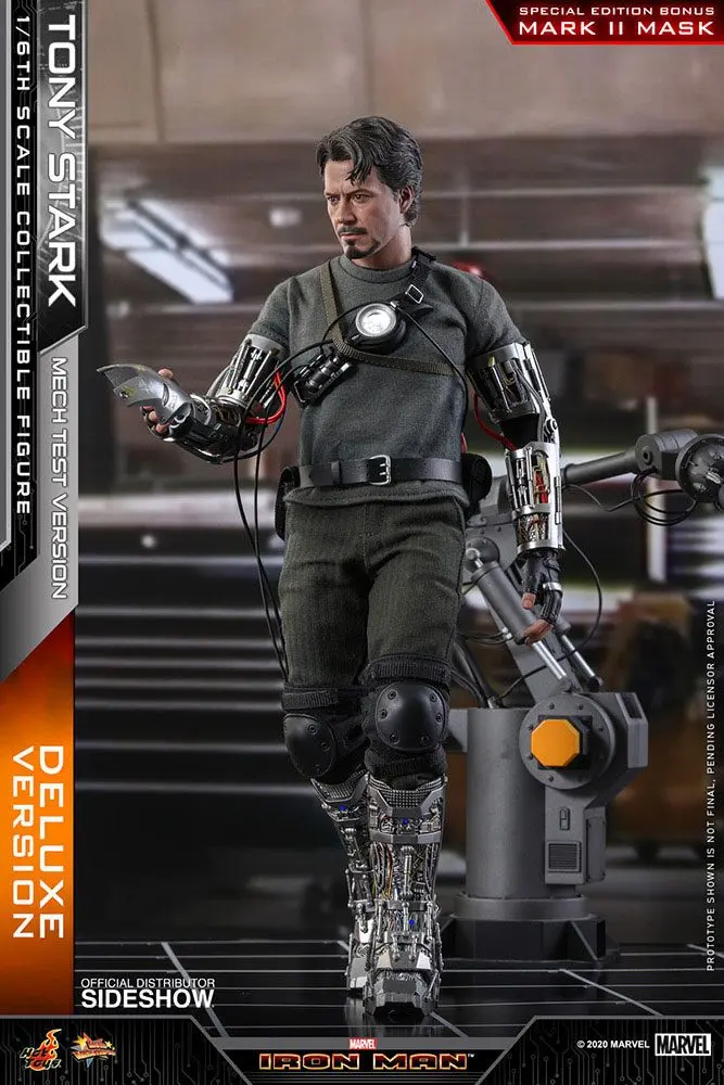 Iron Man Movie Masterpiece Figurka Akcji 1/6 Tony Stark (Mech Test Deluxe Version) 30 cm zdjęcie produktu