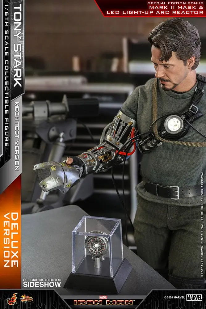 Iron Man Movie Masterpiece Figurka Akcji 1/6 Tony Stark (Mech Test Deluxe Version) 30 cm zdjęcie produktu