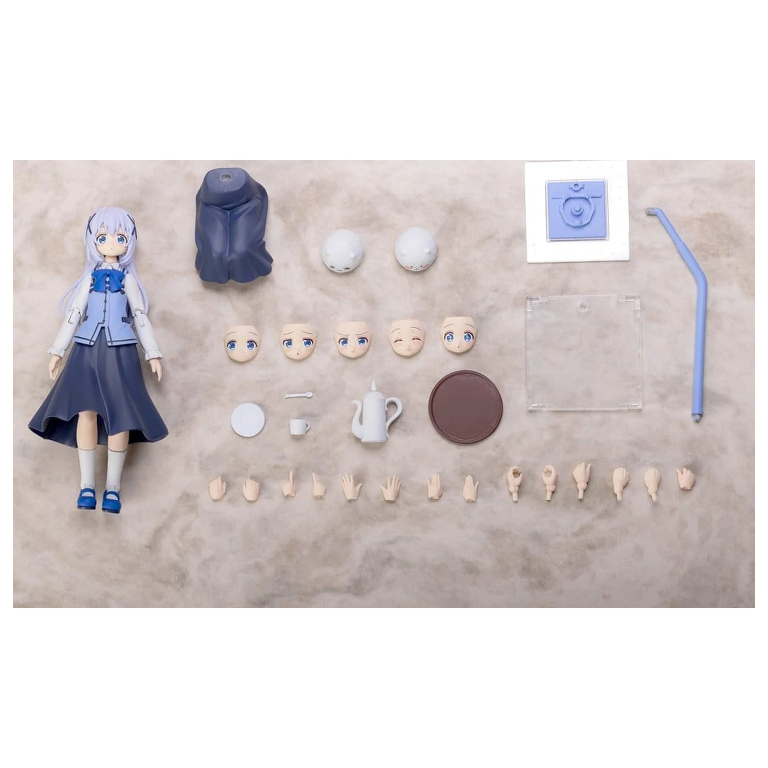Is the Order a Rabbit? Bloom Plafia Plastic Model Kit Chino 14 cm zdjęcie produktu
