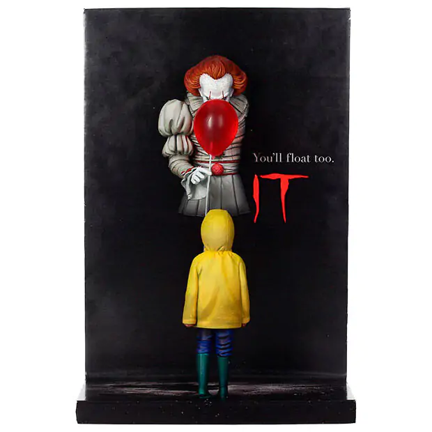 It 2017 Pennywise & Georgie Poster Figurka 3D 20 cm zdjęcie produktu