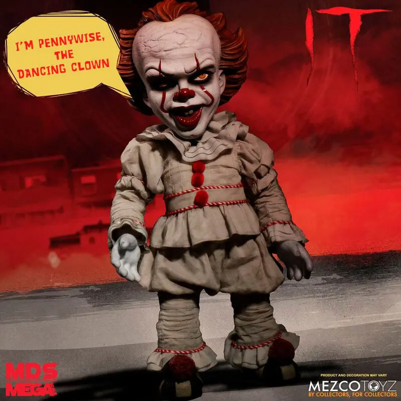Stephen King&#039;s It 2017 Designer Series Mówiący Pennywise 38 cm zdjęcie produktu