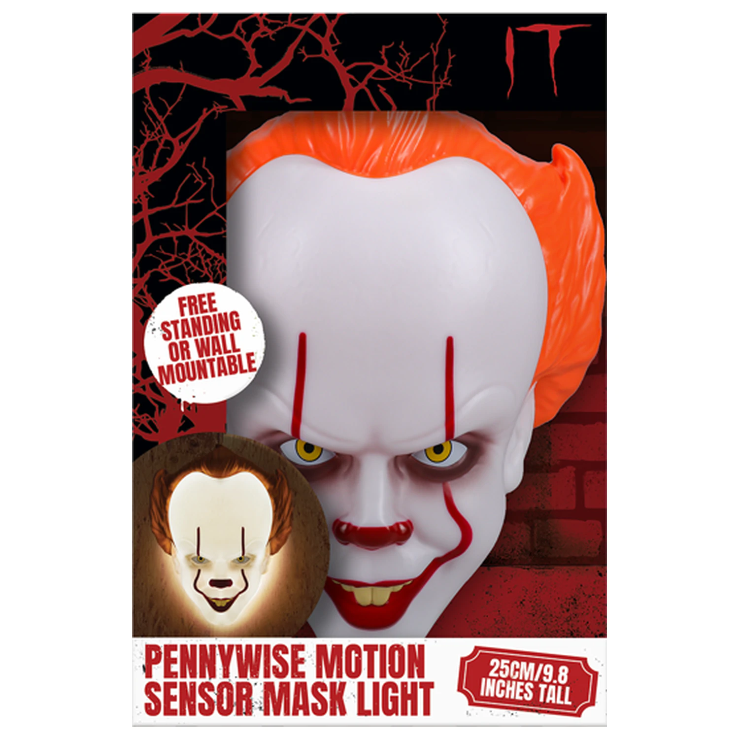 IT Pennywise Maska z czujnikiem ruchu zdjęcie produktu