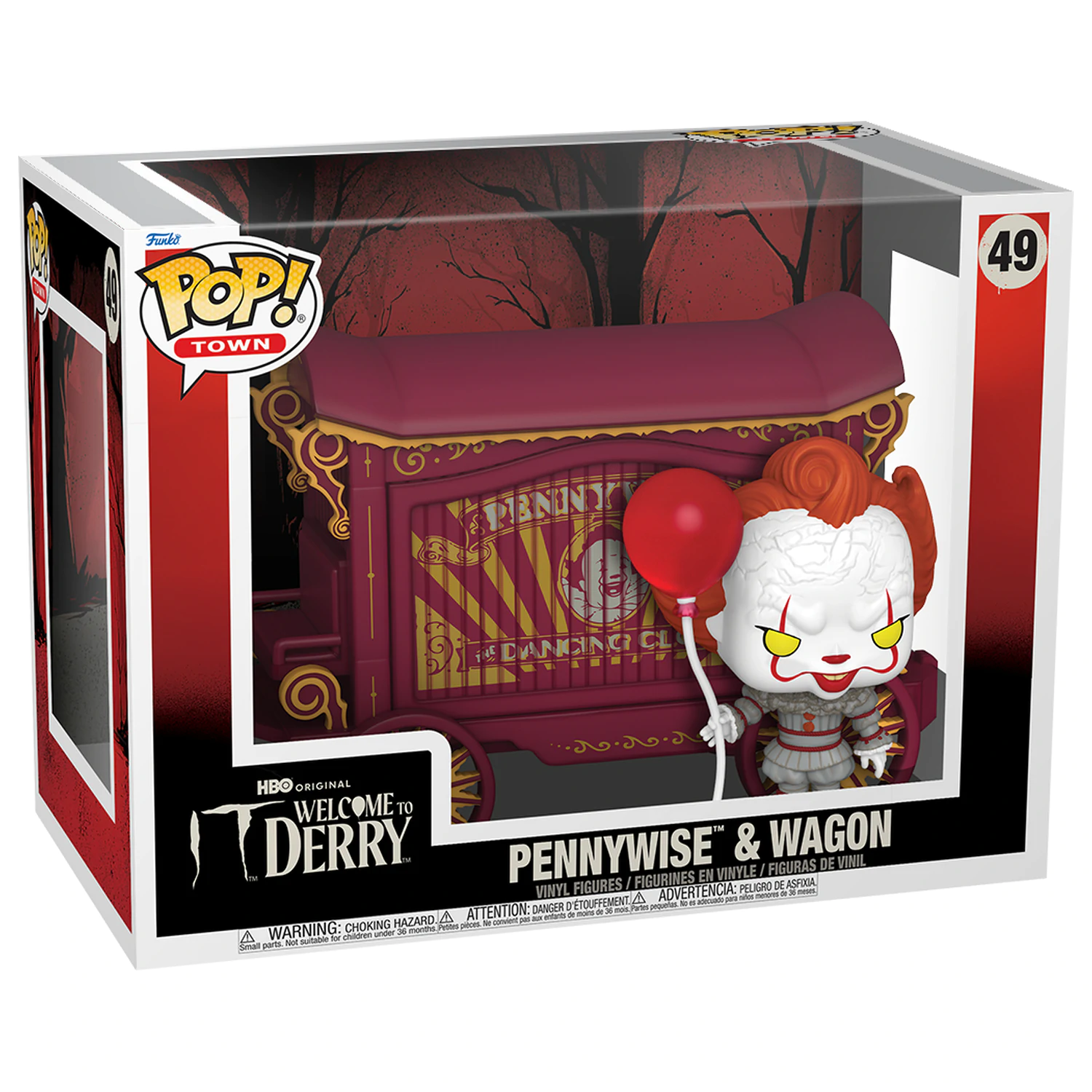 It-Welcome to Derry Funko POP! Town Winyl figure Pennywise & Wagon 9 cm zdjęcie produktu