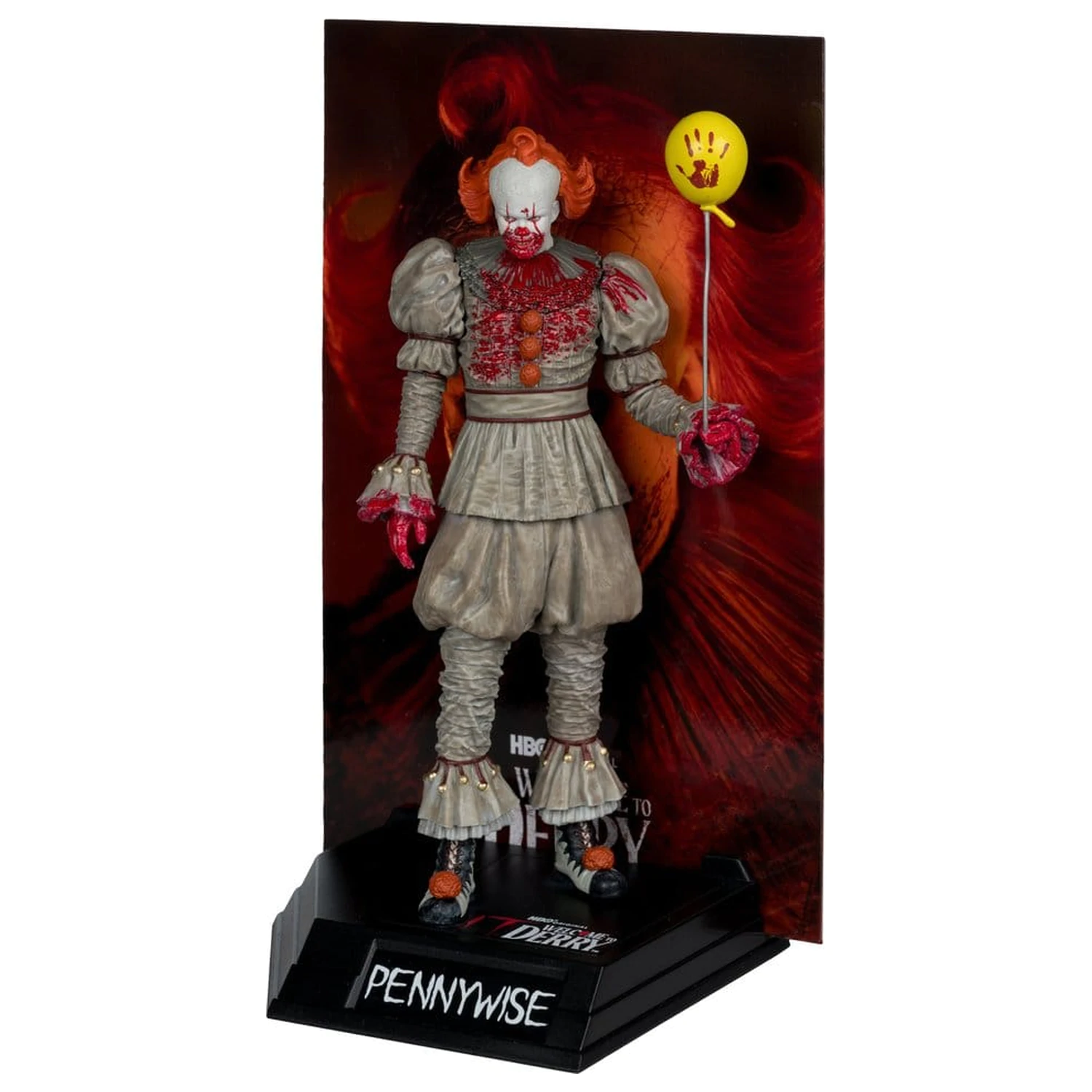 It Welcome to Derry Movie Maniacs Figurka Pennywise (Bloody) 16 cm zdjęcie produktu