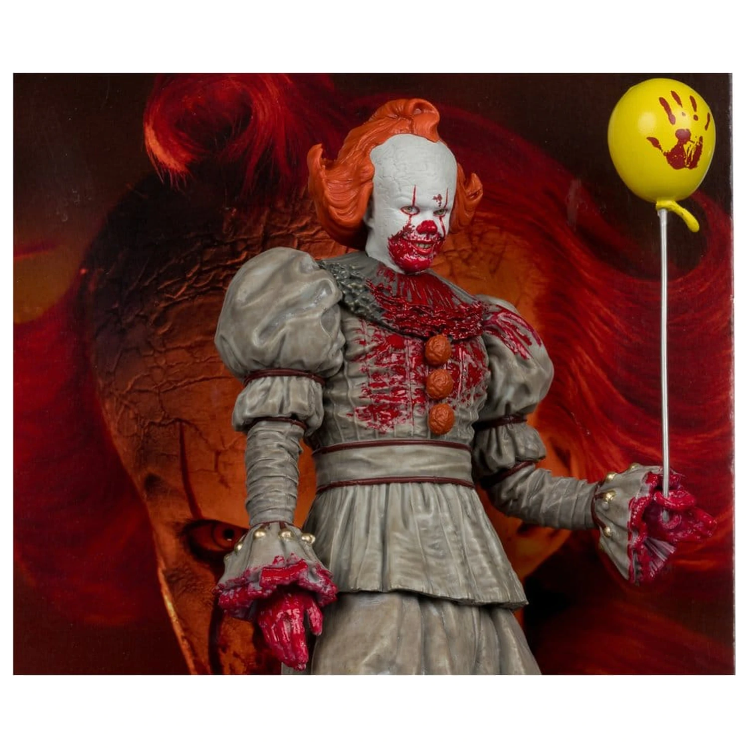 It Welcome to Derry Movie Maniacs Figurka Pennywise (Bloody) 16 cm zdjęcie produktu