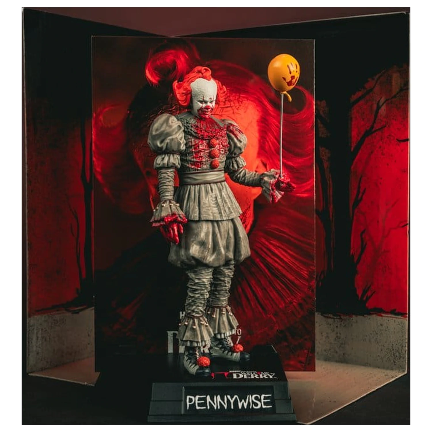 It Welcome to Derry Movie Maniacs Figurka Pennywise (Bloody) 16 cm zdjęcie produktu