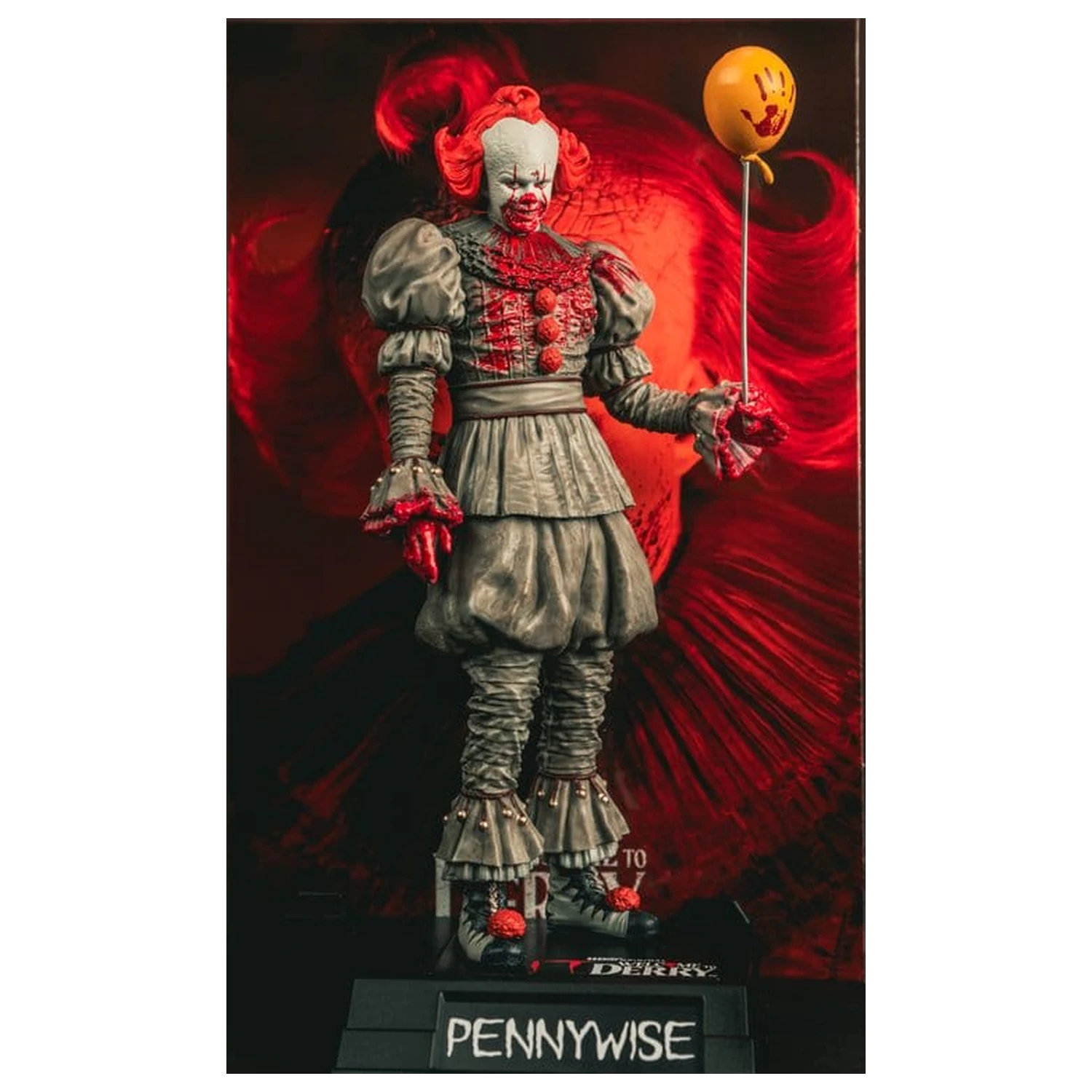 It Welcome to Derry Movie Maniacs Figurka Pennywise (Bloody) 16 cm zdjęcie produktu