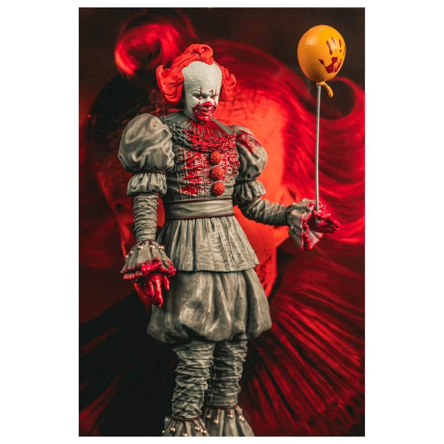 It Welcome to Derry Movie Maniacs Figurka Pennywise (Bloody) 16 cm zdjęcie produktu
