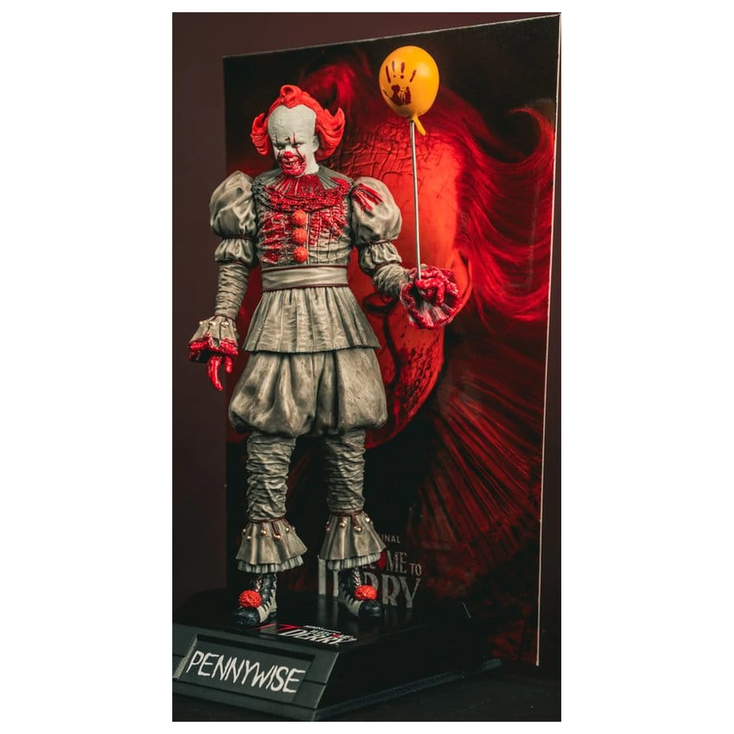 It Welcome to Derry Movie Maniacs Figurka Pennywise (Bloody) 16 cm zdjęcie produktu