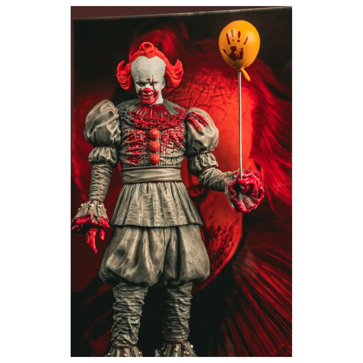 It Welcome to Derry Movie Maniacs Figurka Pennywise (Bloody) 16 cm zdjęcie produktu
