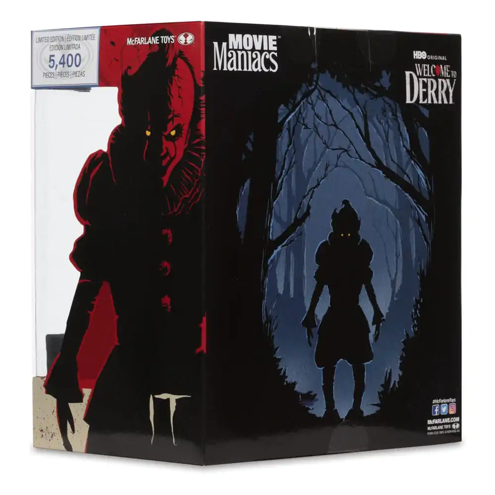 It: Witajcie w Derry Movie Maniacs Figurka PCV Pennywise (Wspomnienie) (Złota Etykieta) 16 cm zdjęcie produktu