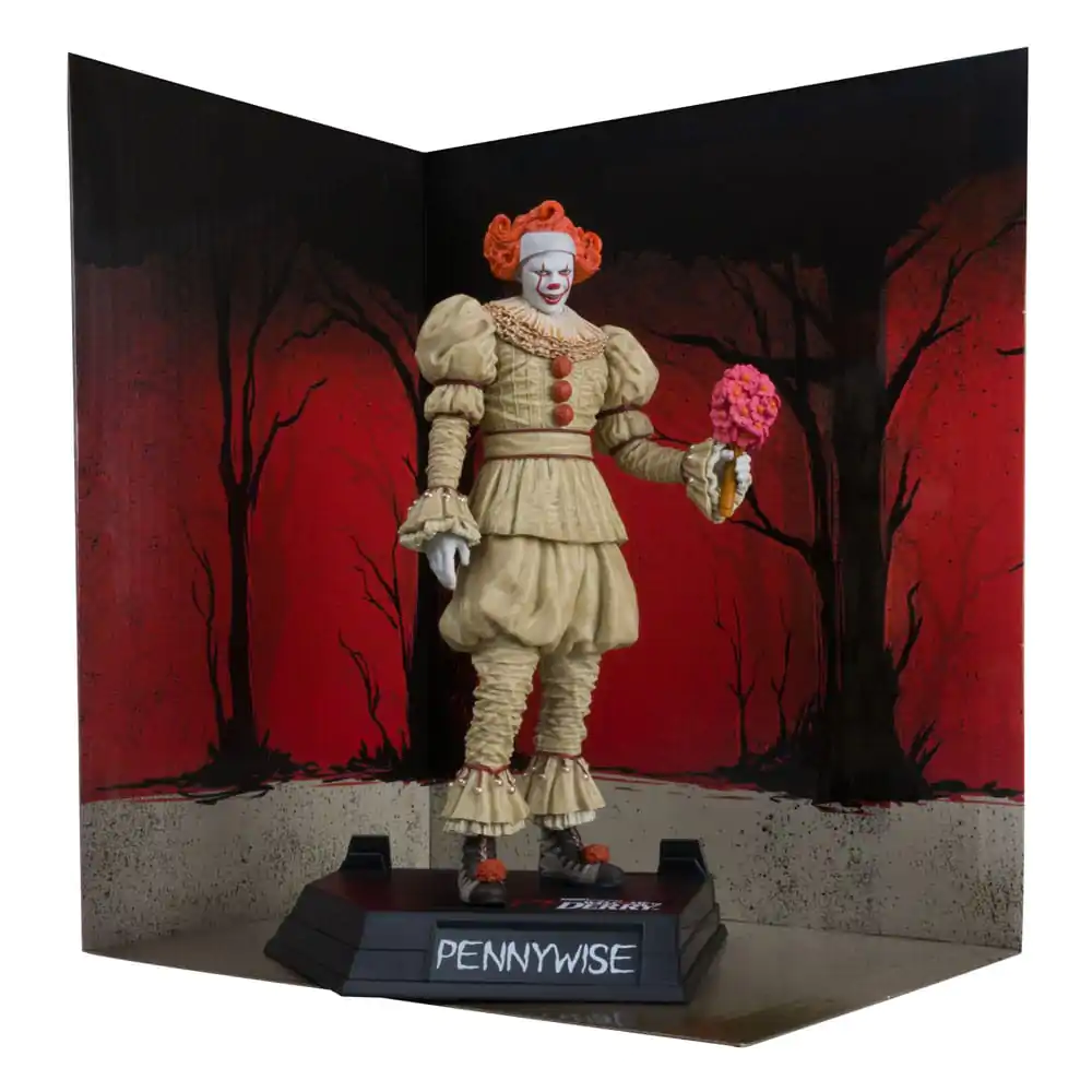 It: Witajcie w Derry Movie Maniacs Figurka PCV Pennywise (Wspomnienie) (Złota Etykieta) 16 cm zdjęcie produktu
