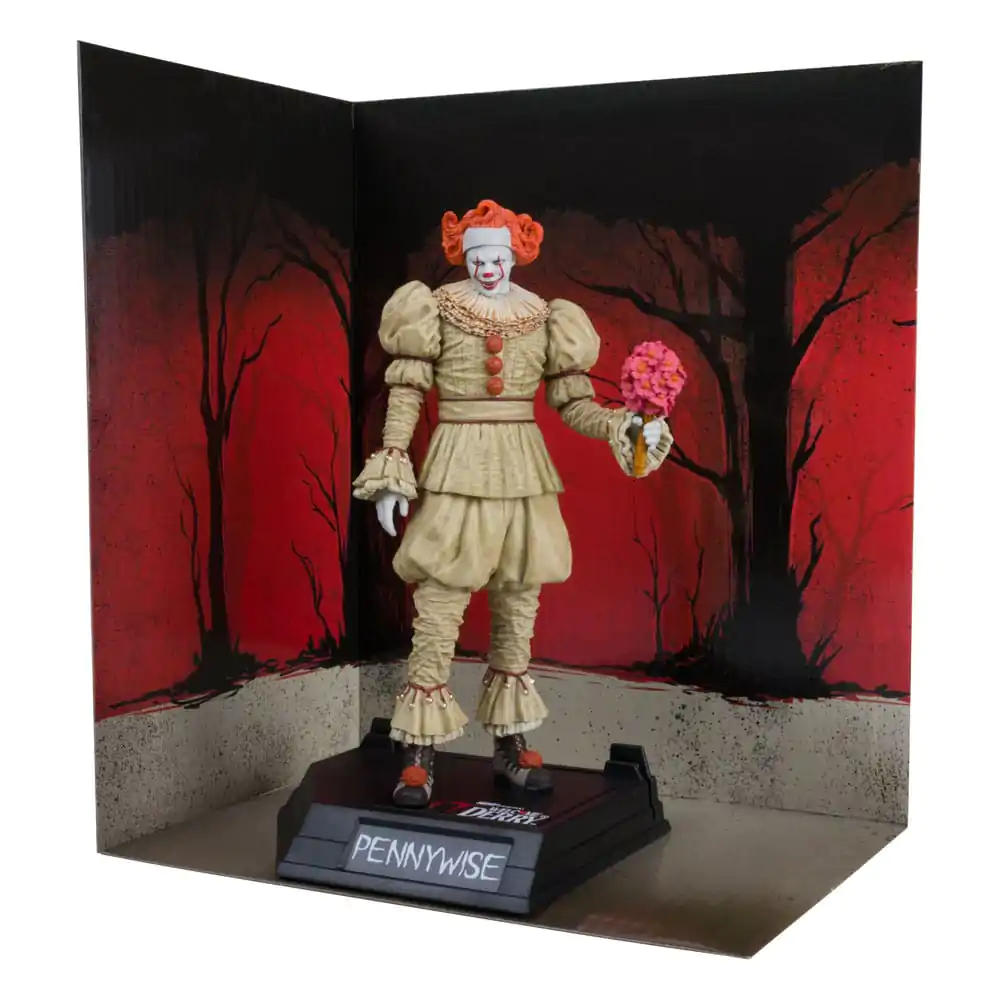 It: Witajcie w Derry Movie Maniacs Figurka PCV Pennywise (Wspomnienie) (Złota Etykieta) 16 cm zdjęcie produktu