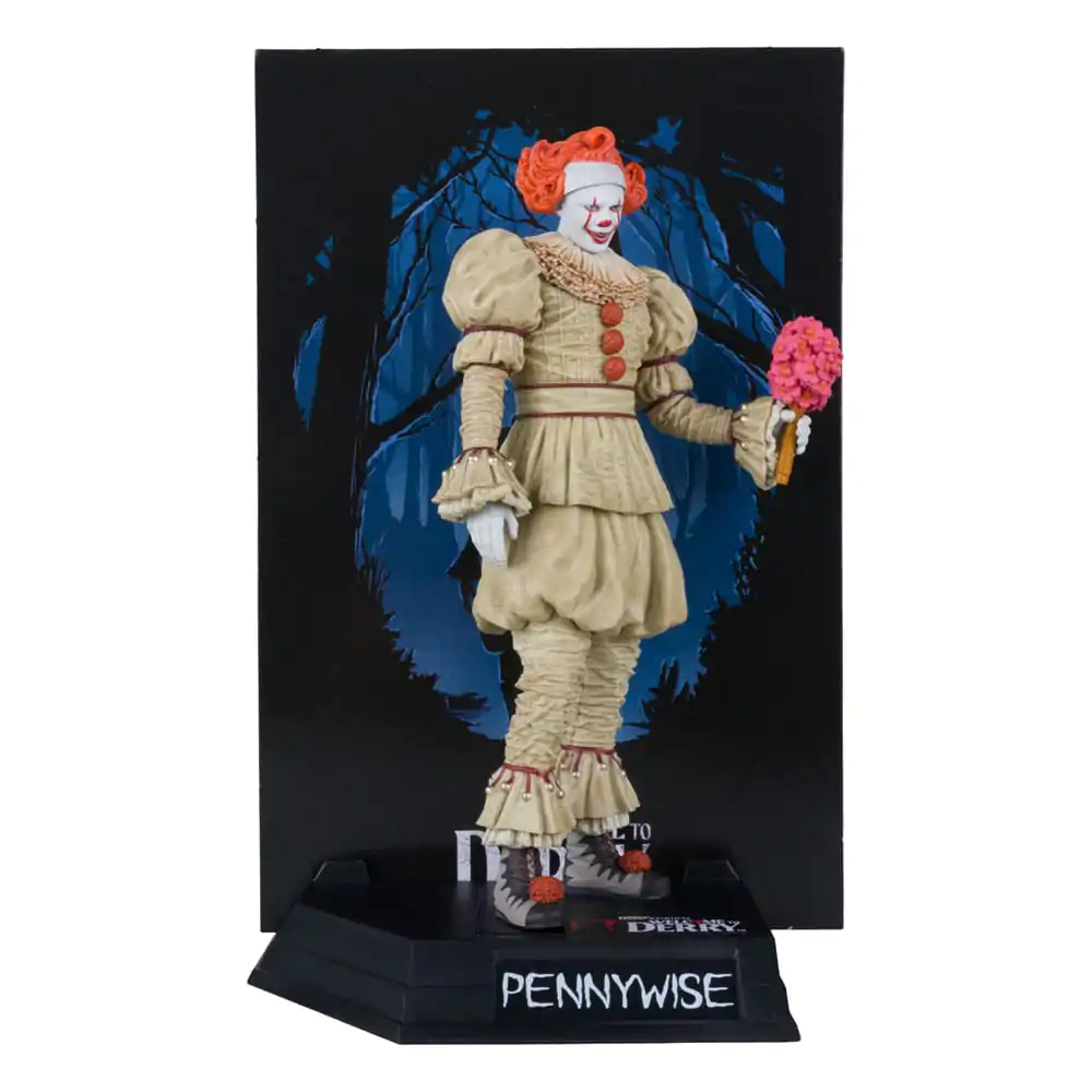 It: Witajcie w Derry Movie Maniacs Figurka PCV Pennywise (Wspomnienie) (Złota Etykieta) 16 cm zdjęcie produktu