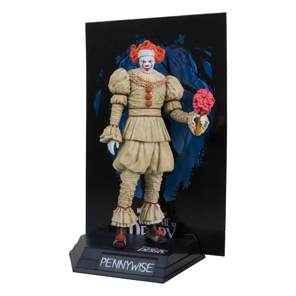 It: Witajcie w Derry Movie Maniacs Figurka PCV Pennywise (Wspomnienie) (Złota Etykieta) 16 cm zdjęcie produktu