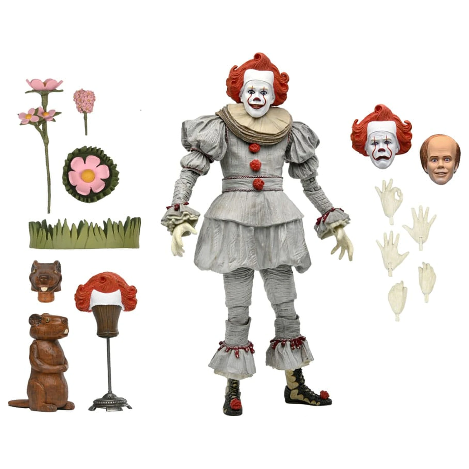 It: Welcome To Derry figurka Ultimate Bob Gray As Pennywise 18 cm zdjęcie produktu