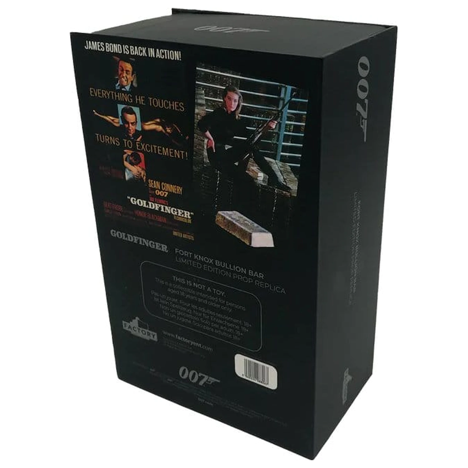 James Bond Prop Replica 1/1 Goldfinger Fort Knox Sztabka Kruszcu 25 cm Edycja Limitowana zdjęcie produktu