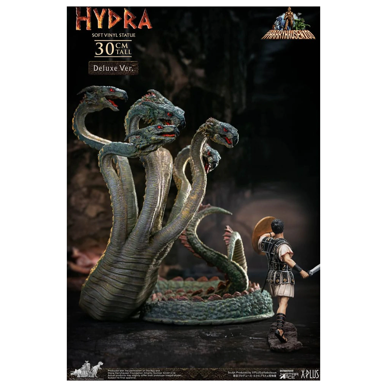 Jason and the Argonauts Miękka Winylowa Statua Hydra Deluxe Version 30 cm zdjęcie produktu