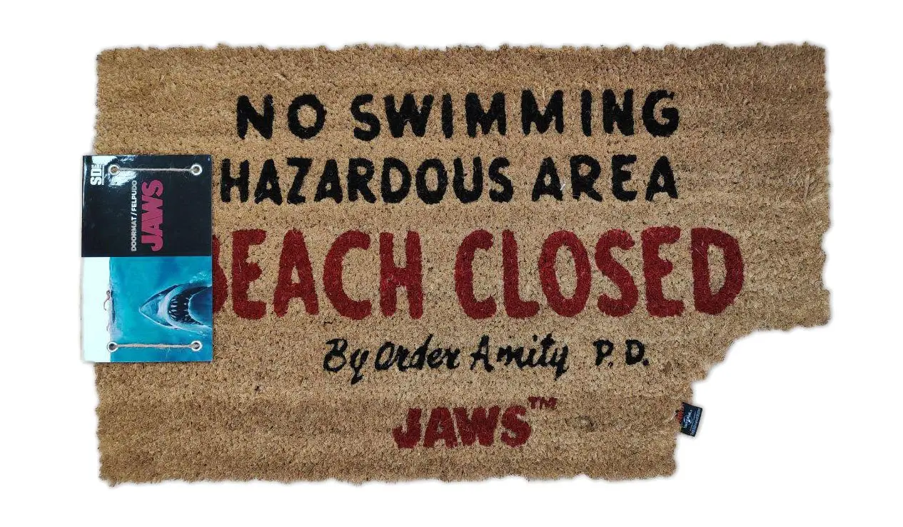 "Jaws" Mata Wyjściowa Plaża Zamknięta 43 x 72 cm zdjęcie produktu