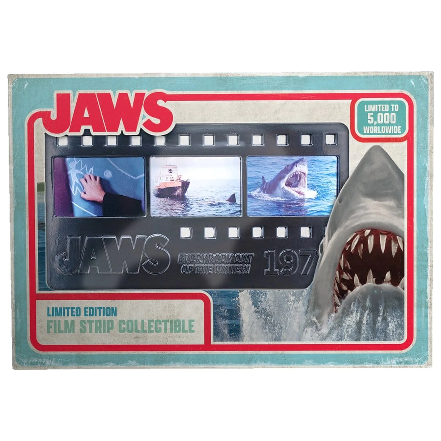 Jaws Ingot Metal Film Strip Kolekcjonerski, Edycja Limitowana zdjęcie produktu