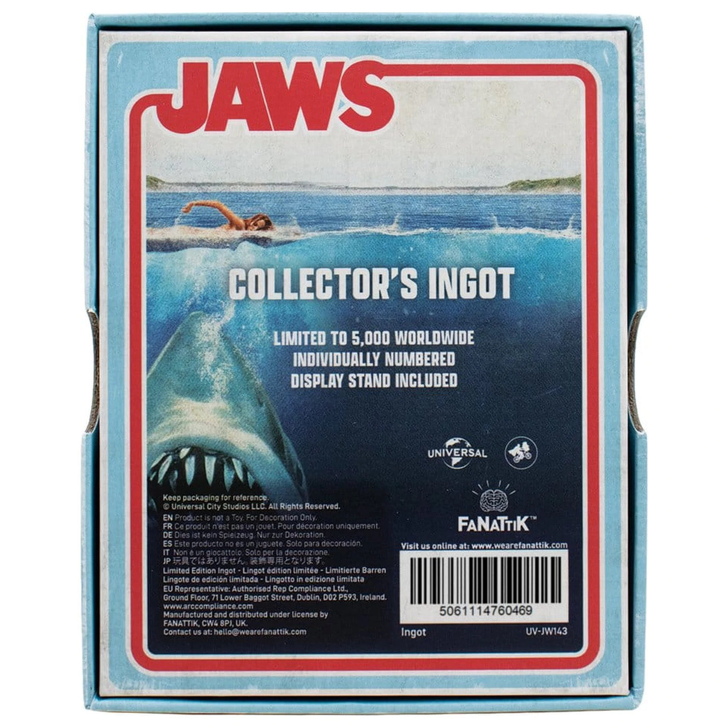 Jaws Ingot witrażowy, stylizowany Limited Edition zdjęcie produktu