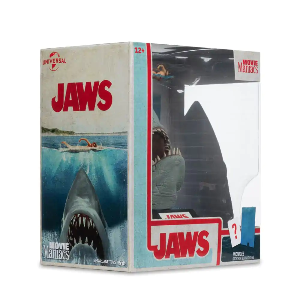Jaws Movie Maniacs Statua PVC Jaws (50. rocznica) 16 cm zdjęcie produktu