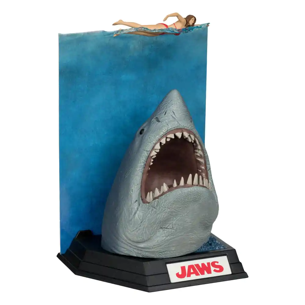 Jaws Movie Maniacs Statua PVC Jaws (50. rocznica) 16 cm zdjęcie produktu