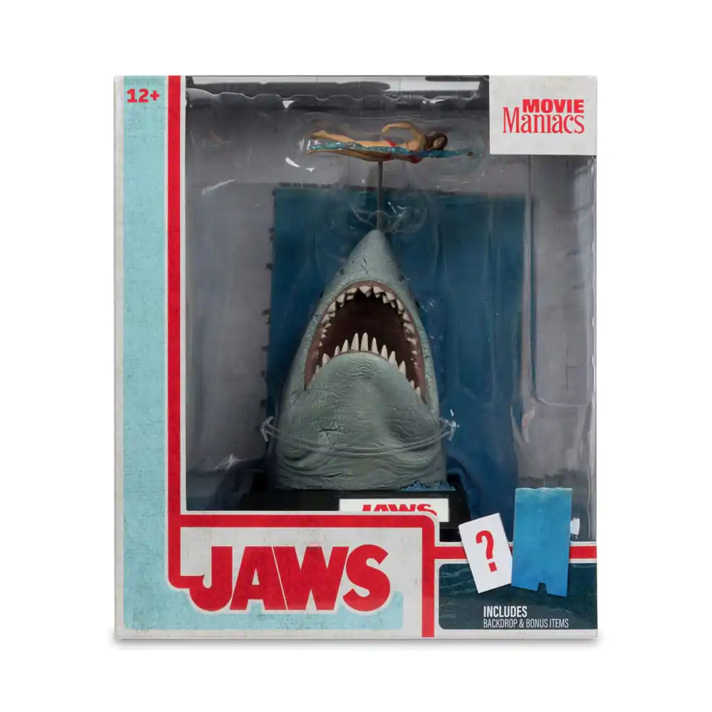 Jaws Movie Maniacs Statua PVC Jaws (50. rocznica) 16 cm zdjęcie produktu
