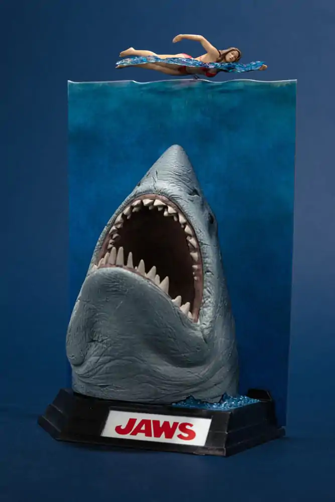 Jaws Movie Maniacs Statua PVC Jaws (50. rocznica) 16 cm zdjęcie produktu