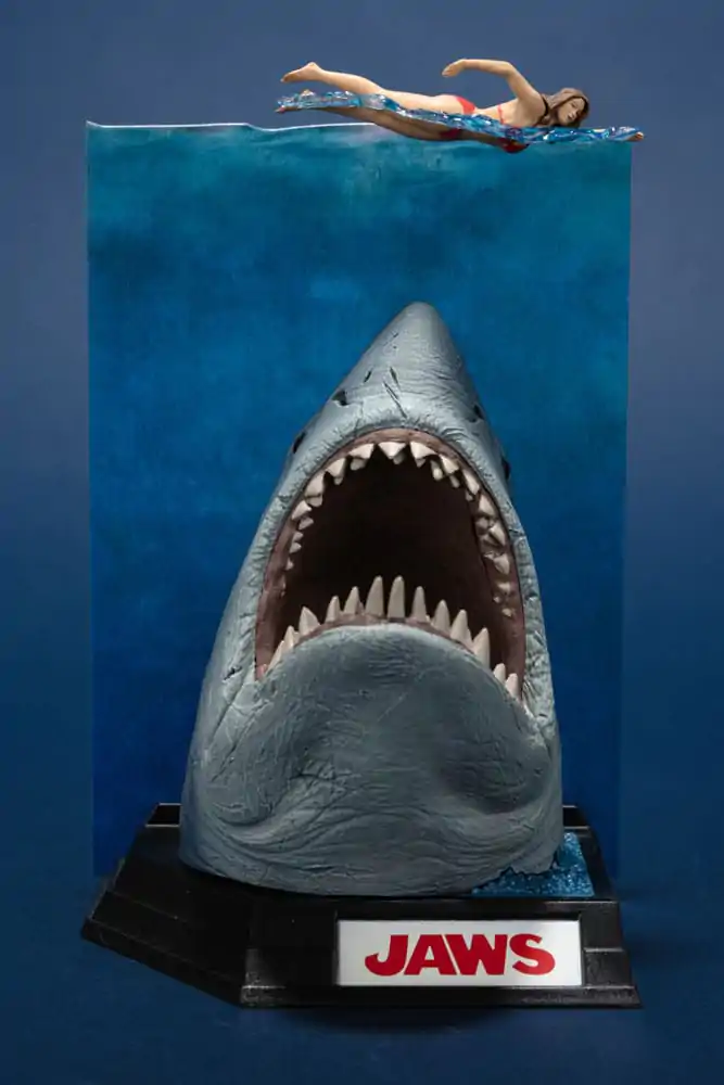 Jaws Movie Maniacs Statua PVC Jaws (50. rocznica) 16 cm zdjęcie produktu