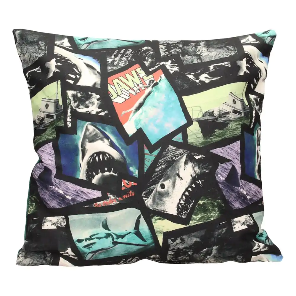 Poduszka Jaws Plakat Kolaż 45 cm zdjęcie produktu