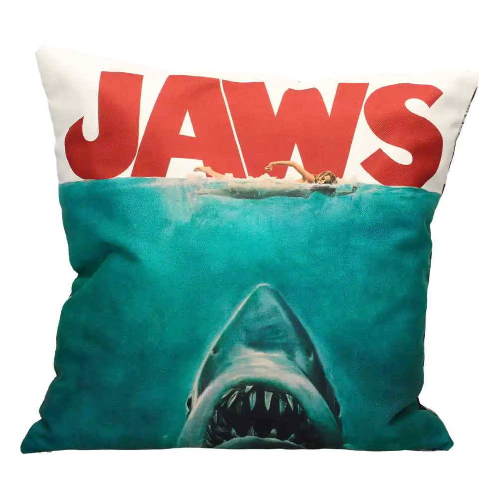 Poduszka Jaws Plakat Kolaż 45 cm zdjęcie produktu