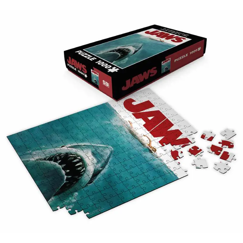 Puzzle Jaws Movie Poster zdjęcie produktu