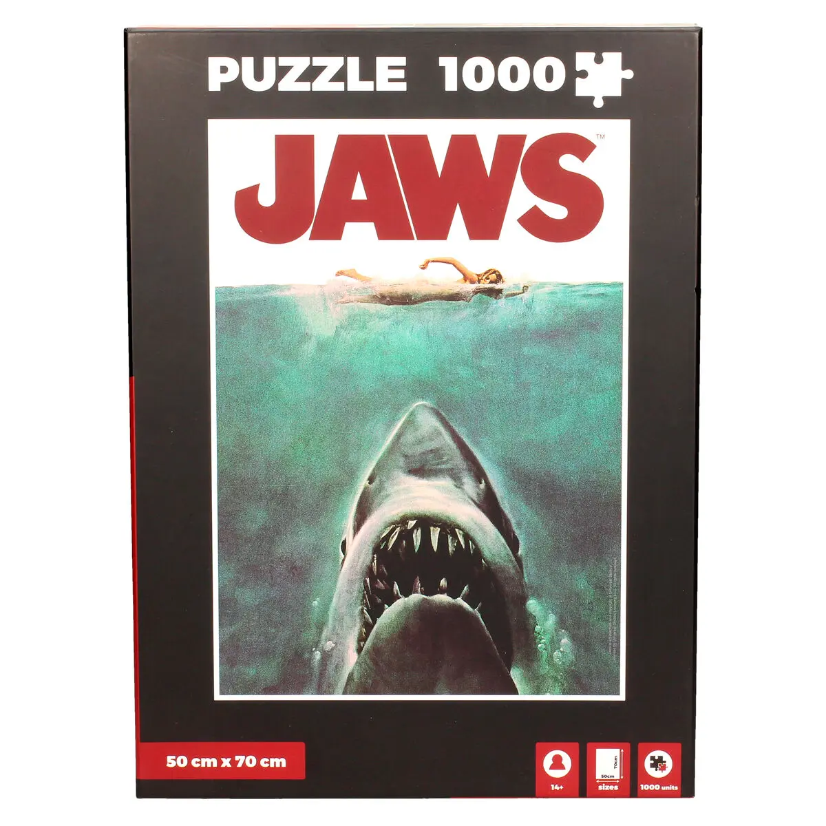 Puzzle Jaws Movie Poster zdjęcie produktu