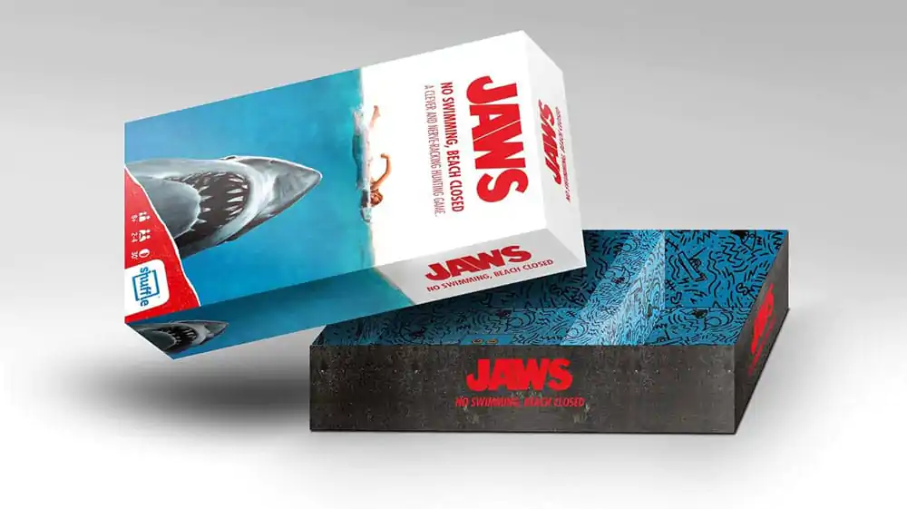 Jaws Shuffle Card Game Retro Gra Karciana zdjęcie produktu