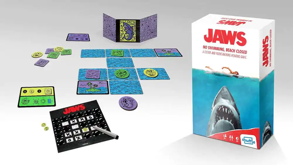 Jaws Shuffle Card Game Retro Gra Karciana zdjęcie produktu