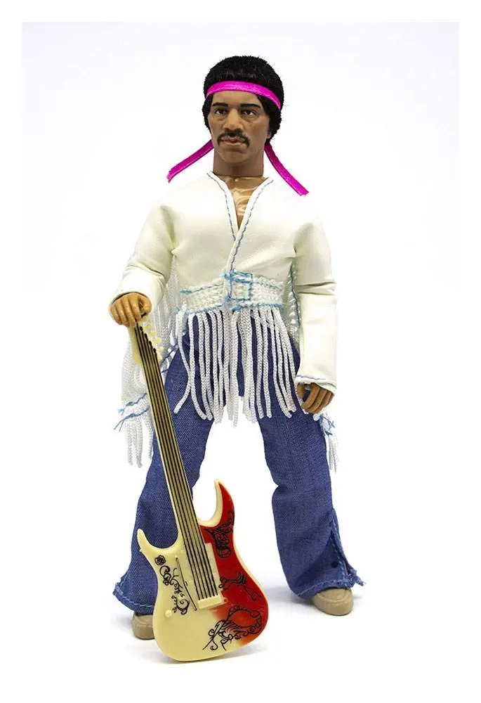 Figurka Akcji Jimi Hendrix Woodstock Flocked 20 cm zdjęcie produktu