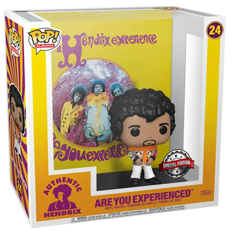 Jimi Hendrix POP! Albums Figurka Winylowa Are You Experienced Edycja Specjalna 9 cm zdjęcie produktu