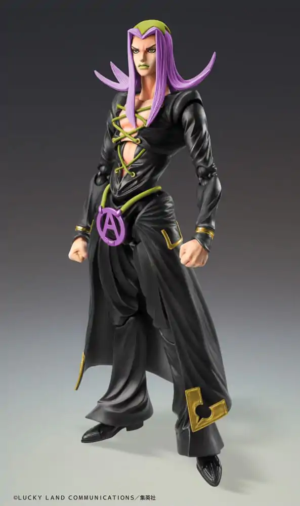 JoJo's Bizarre Adventure Część 5 Super Action Figurka Chozokado Leone Abbacchio Czarna Wersja 16 cm zdjęcie produktu