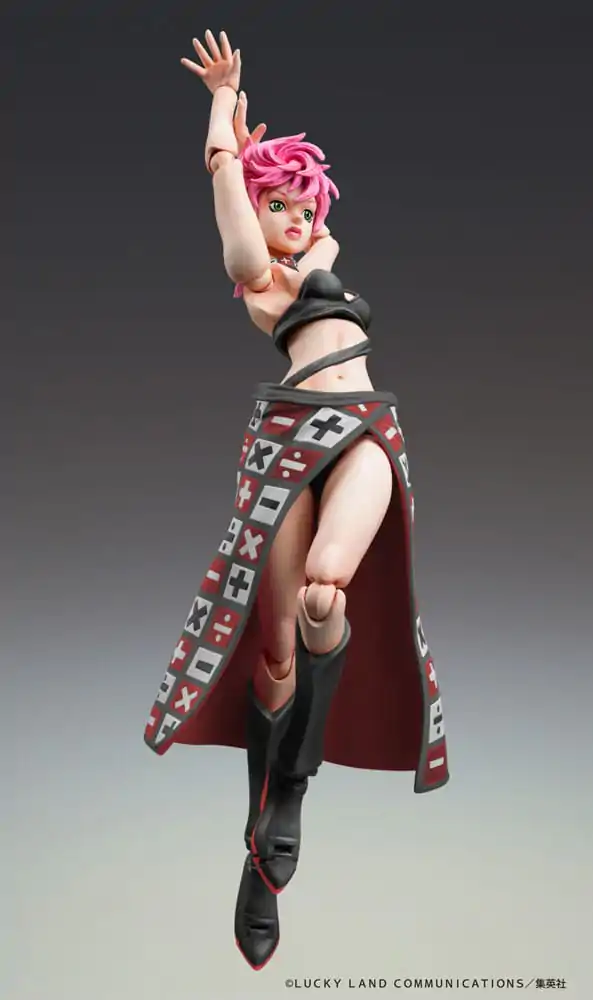 JoJo's Bizarre Adventure Część 5 Super Action Figurka Akcji Chozokado Trish Una Black Ver. 15 cm zdjęcie produktu