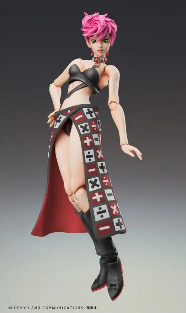 JoJo's Bizarre Adventure Część 5 Super Action Figurka Akcji Chozokado Trish Una Black Ver. 15 cm zdjęcie produktu