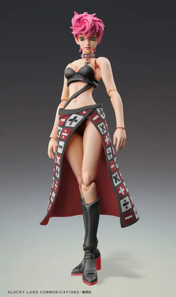 JoJo's Bizarre Adventure Część 5 Super Action Figurka Akcji Chozokado Trish Una Black Ver. 15 cm zdjęcie produktu